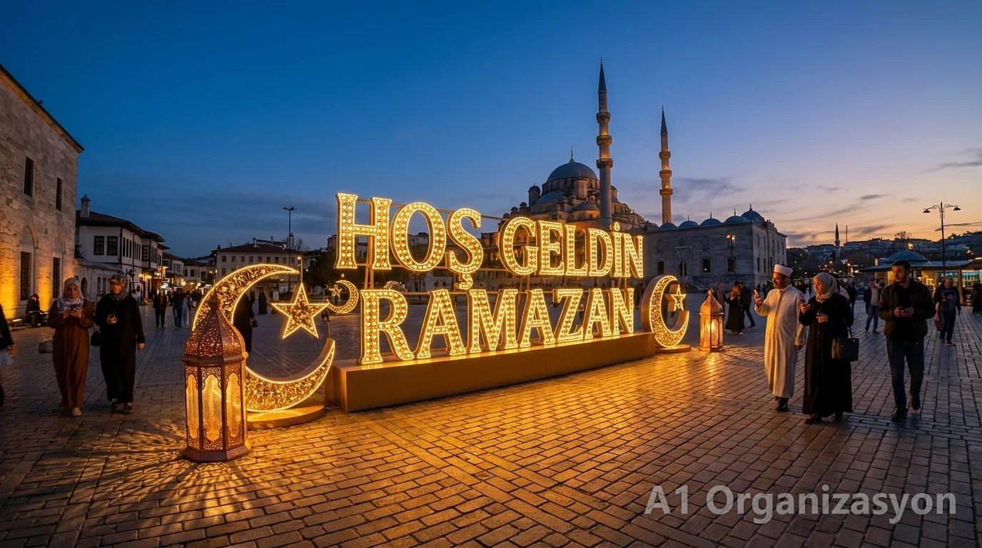 Erzincan Ramazan Süslemeleri